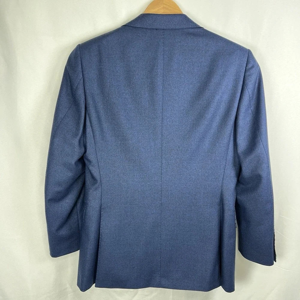 Suitsupply Lazio Vitale Barberis‎ Wool and Silk Coat 36S Blazer Jacket